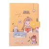 黄色卡通笔记本 A5加厚内页简约学生日记本 Item Picture